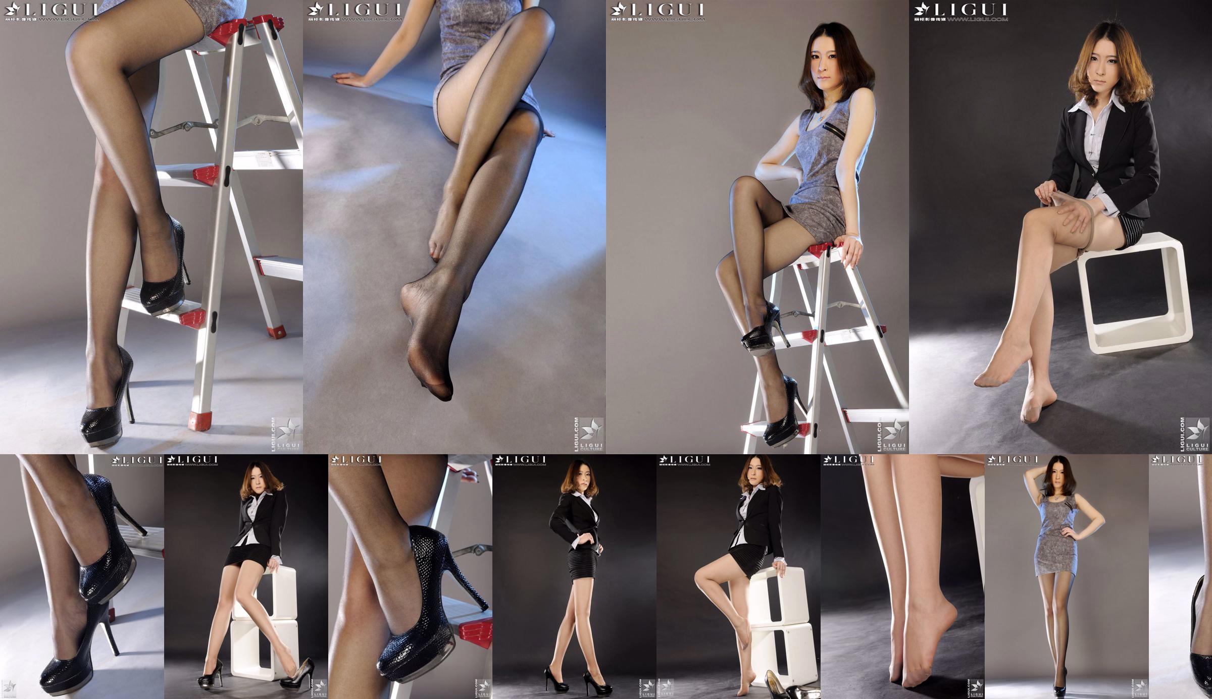 Model LiLy "Ross OL Beauty Foot" [丽 柜 LiGui] Mooie benen en Jade Foot Photo Picture No.1e6c40 Pagina 21