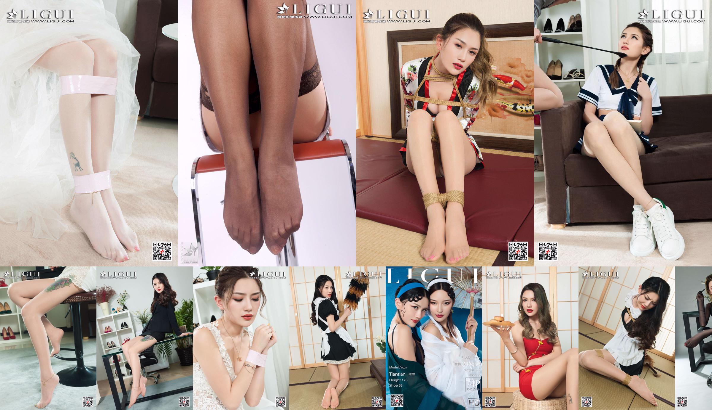 Người mẫu ngọt ngào "Váy cưới lụa trắng" [丽 柜 Ligui] No.c6c7e6 Trang 3