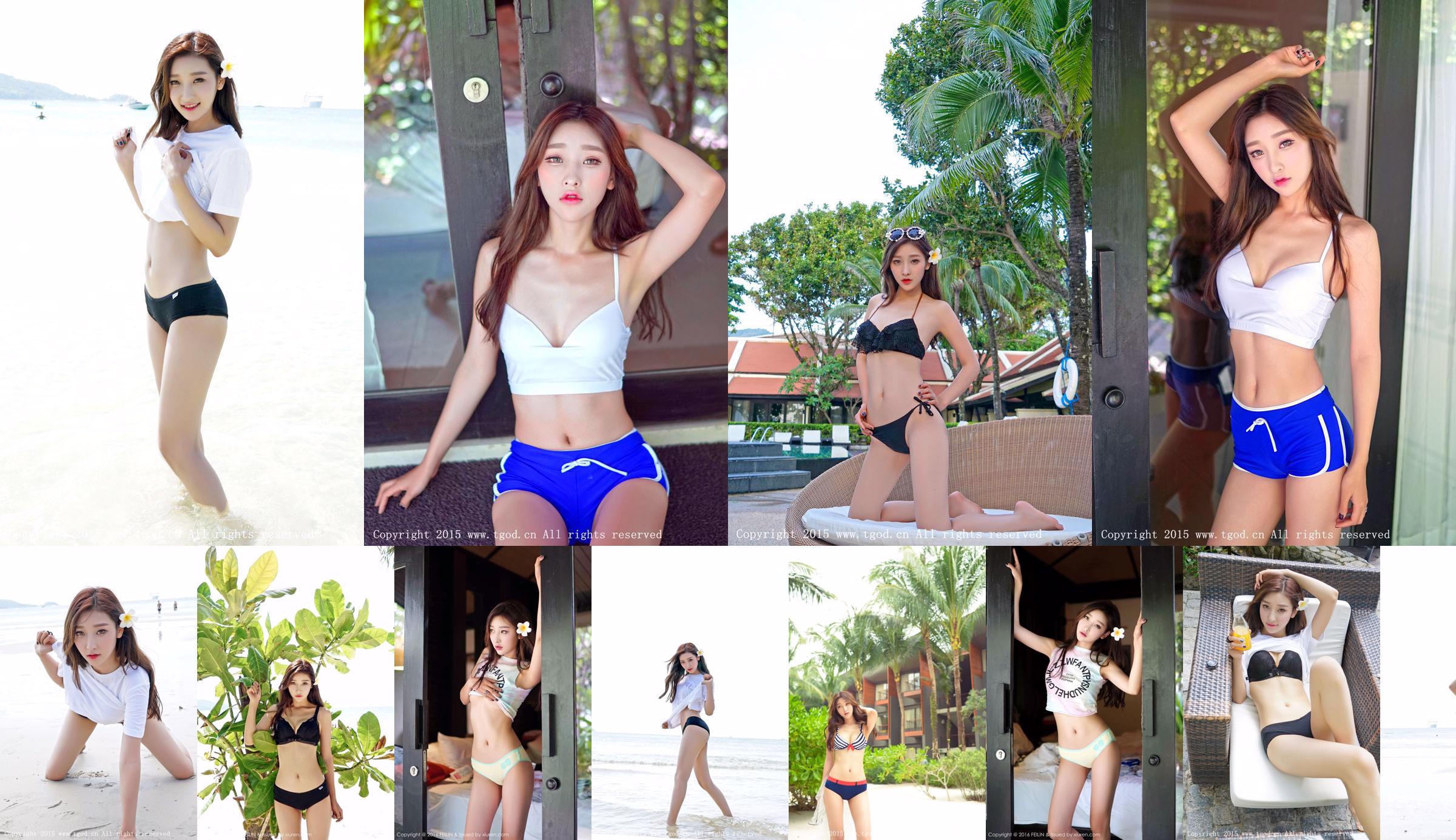 Li Xiaoqiao JoJo "Phuket Travel Shooting" Seaside Aesthetic Series [TGOD Push Goddess] No.6e04d8 Page 3