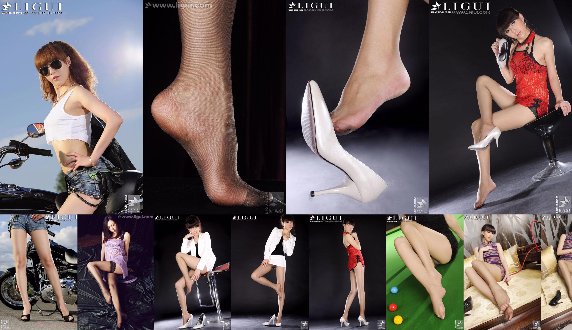Người mẫu Cherry "Đôi chân xinh đẹp và đôi giày cao gót của một nữ giáo viên đại học" [丽 柜 LiGui] Ảnh chụp ảnh đôi chân xinh đẹp và đôi chân ngọc bích No.30e24f Trang 1