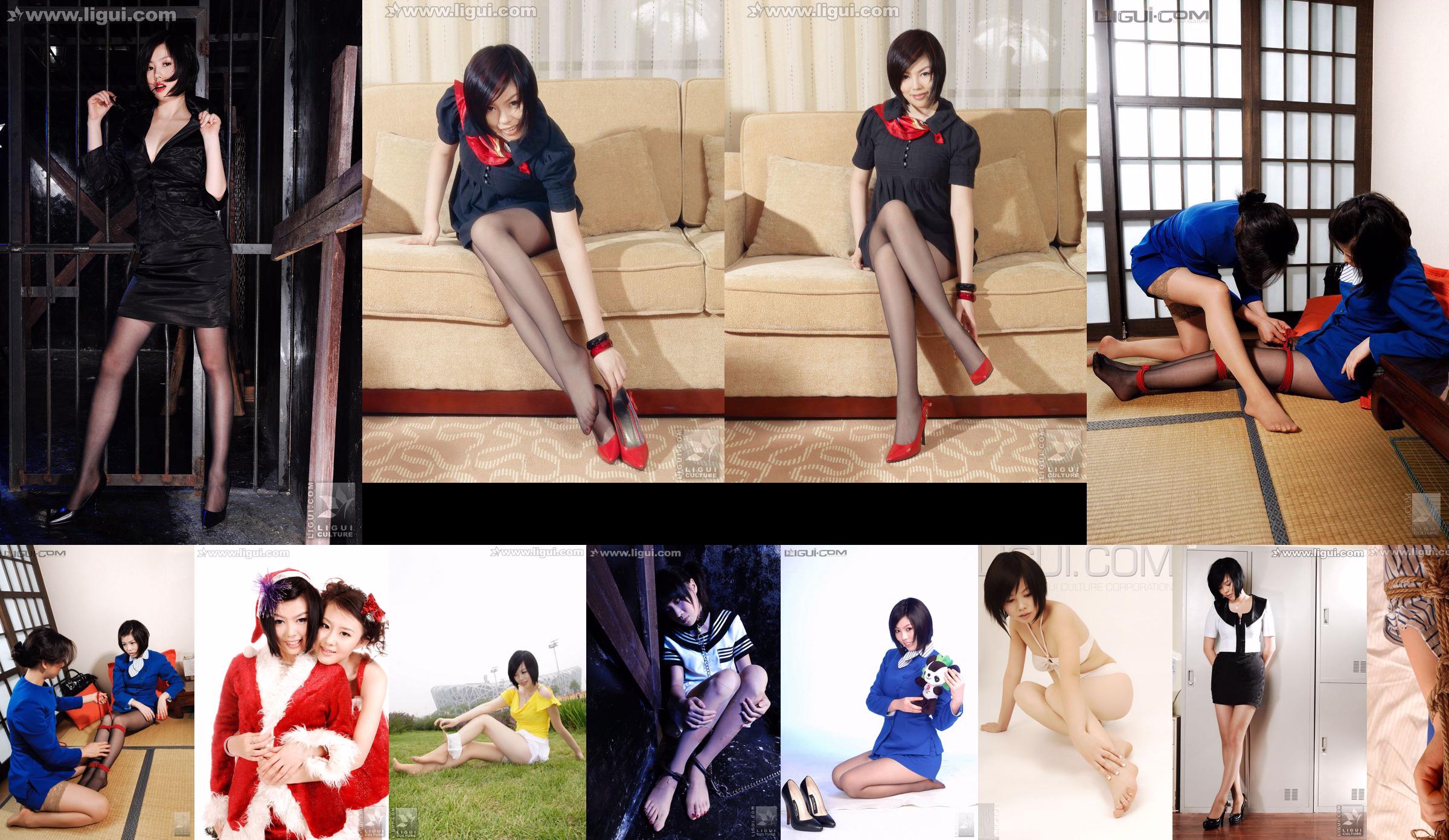 Model "Cute Pajama Foot Show" [Ligui LiGui] Stockings Foot Photo Picture No.38fa2d Page 1