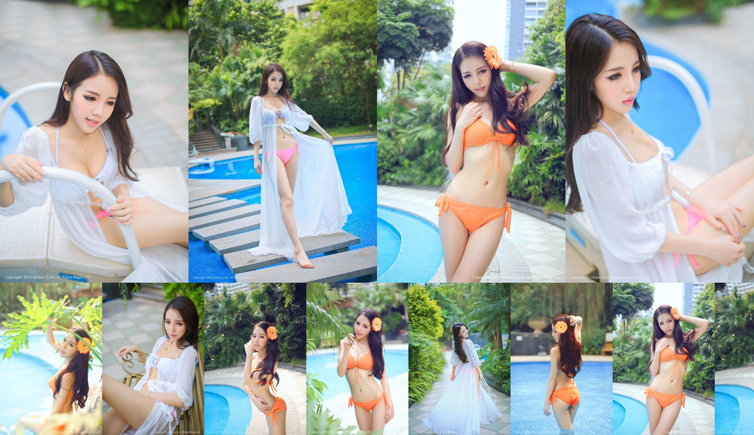 Oxygen Beauty @ VikiChing Bikini [秀 人 网 XiuRen] No.019 No.b6fcee Page 16