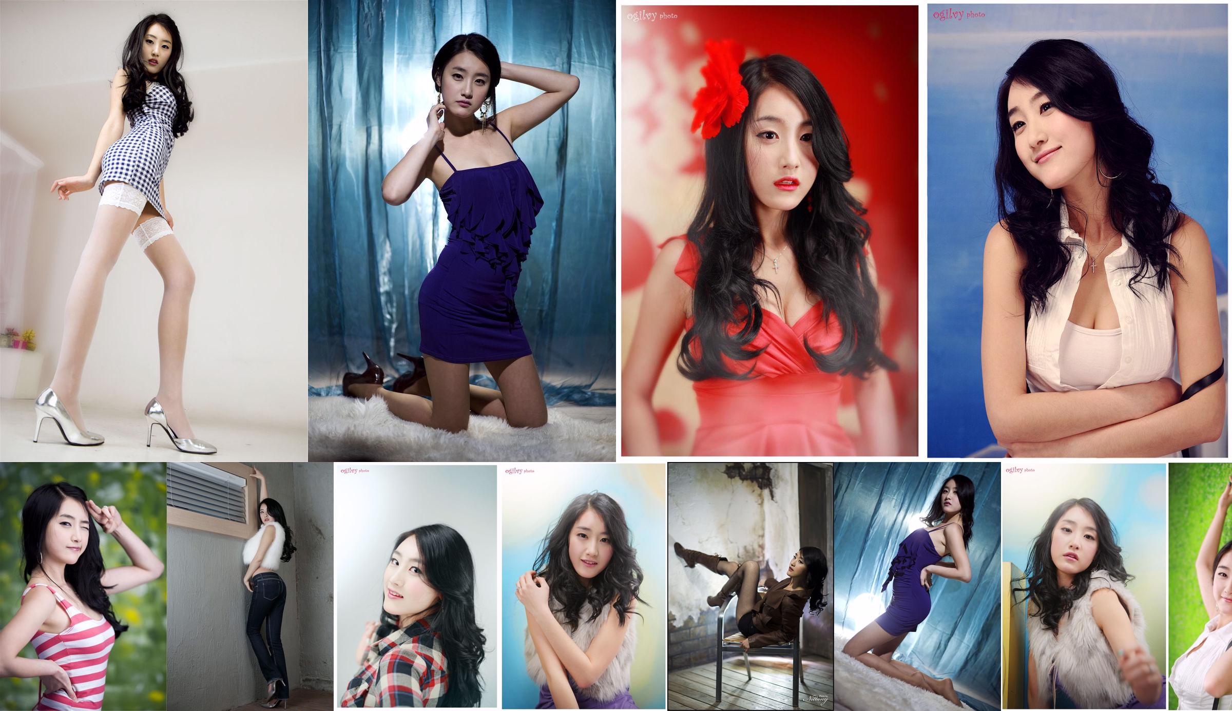 [Người mẫu Hàn Quốc] Choi Zhixiang Striped Photo Picture No.1b69d3 Trang 1